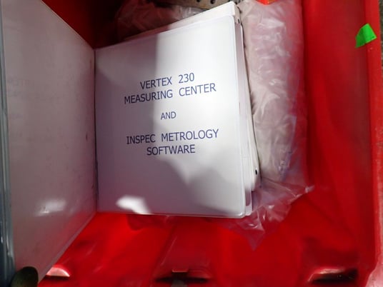 Microvu #Vertex-250, Measurement Machine, 6.5" x 8" x 0.5" capacity, 1.7 Amps, 100-240 V - Image 8