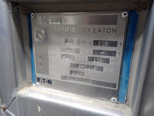 Eaton, Filter Unit, 150 psi @ 250&deg;F, 2019 - Image 3