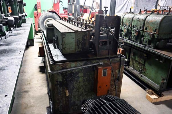 10 Stand, Dahlstrom #360-1, rollformer, 1.5" spindle diameter, 14.5" roll space, 8" horizontal centers, 4"-5" - Image 5