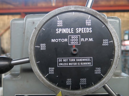 20" Clausing #2276, variable speed drill press - Image 6