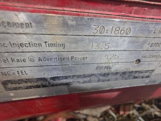1000 KW Cummins, diesel generator set, 600 Volts, 3-phase, 1350 HP @ 1800 RPM, QST30-G5 NR2 engine - Image 6