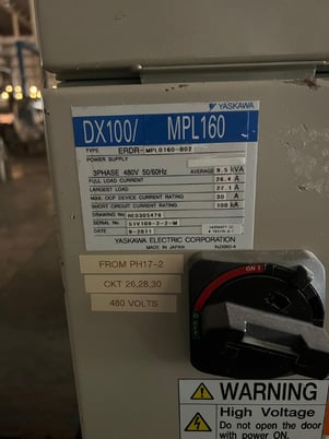 Yaskawa Motoman, MPL160, robot, 160 KG payload, 2011 - Image 8