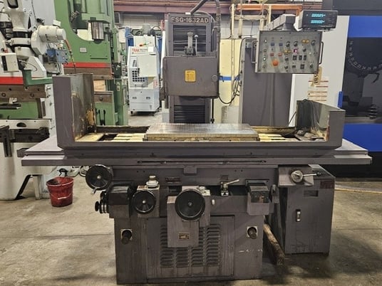 16" x 32" Chevalier #FSG-1632AD, automatic horizontal surface grinder, 14" x 2" x 5" wheel, Futaba digital - Image 1