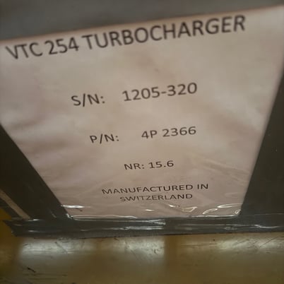 Caterpillar #VTC254 turbocharger - Image 3