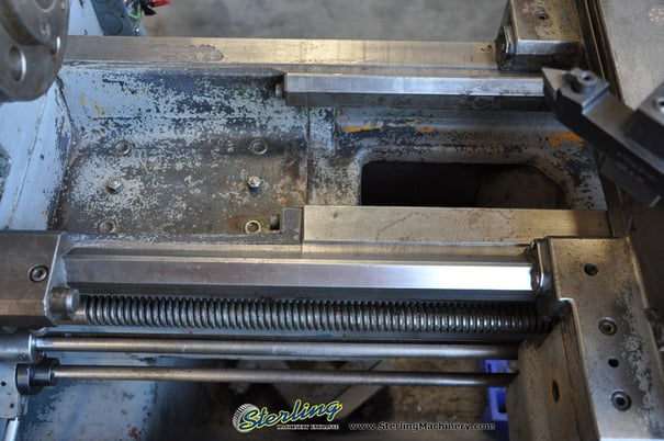 16"/24" x 40" Goodway #GW-1640, gap bed lathe, 4-jaw chuck, 2" hole, 55-1800 RPM, D1-6, Steady Rest, tool post - Image 5