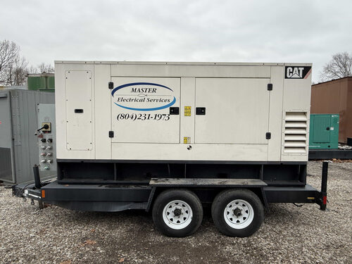 125 KW Caterpillar #D125, portable diesel generator set, 480 Volts, 3-phase, 872 hours, 1800 RPM, C6.6 - Image 4