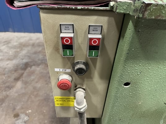 Stenner #ST-9, Vertical Band Resaw, 4" width, 20 HP, 17' 8" blade, 25-100 FPM, 240 V., 3ph, ' - Image 7