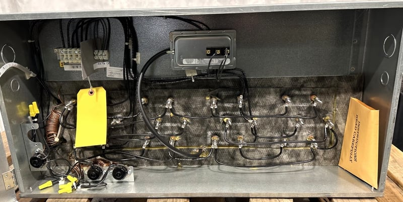 Indeeco #201-3271200tfxu-30x28, electric duct heater, 40 KW, 413 FPM, unused - Image 4
