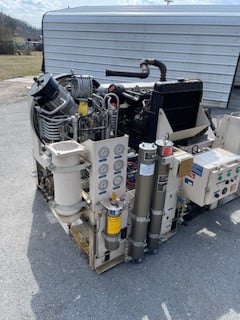 6000 psi, Bauer #DDTR260-E3/D, (K18.1 pump) 20 cu.ft., 20 HP, 23 HP Diesel & 20 HP Electric Power, 2004 - Image 6