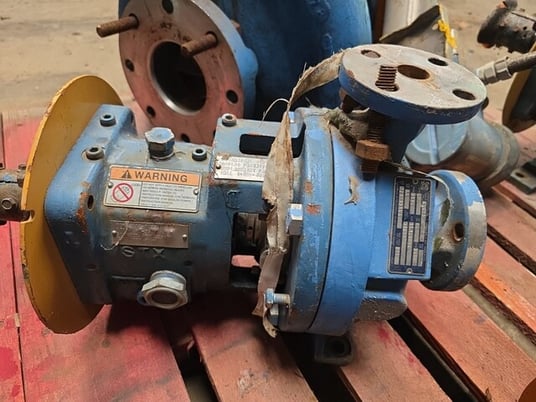 60 GPM @ 86' TDH, Goulds #3196-STX, Pump, Stainless Steel, 1" x 1.5" - 6" Size, 4.625" Impeller diameter, 275 - Image 2