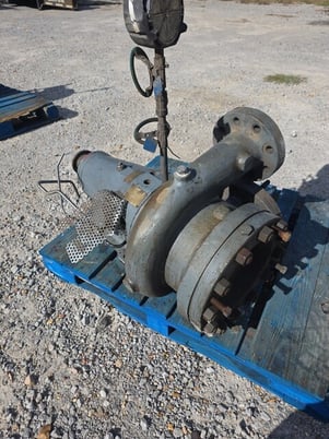 460 GPM @ 360' TDH, Ingersoll-Rand #4FH, Horizontal End-Suction Centrifugal Process Pump, 3500 RPM - Image 1