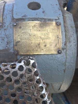 460 GPM @ 360' TDH, Ingersoll-Rand #4FH, Horizontal End-Suction Centrifugal Process Pump, 3500 RPM - Image 3
