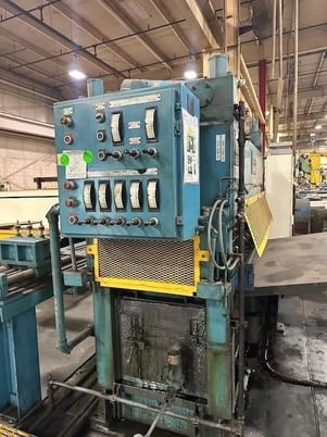 60" x 0.125" Herr Voss #6-Hi, Precision Leveler, 66" roll face, 1.75" roll diameter, left hand line, 7 flights - Image 2