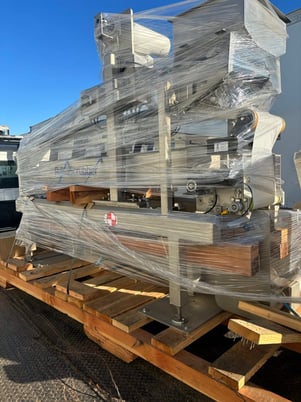 Continuous Rotary Polisher, Key #PULSESCRUBBER, food grade Stainless Steel, 10k-30k PPH, w/ Vacumax Pneumatic - Image 2