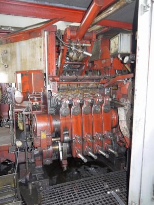 National #625-S3, parts former, 5 Die, 5 Blow, 70-100 PPM, 380 V., 3/4" cut off diameter, 25 HP, 1986 - Image 4