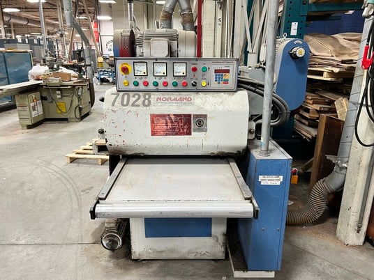 24" x 8" Extend Light #GT-610S, Top & Bottom Planer, 12.5" material length, 20-25 HP cutterheads, 4600 RPM - Image 6