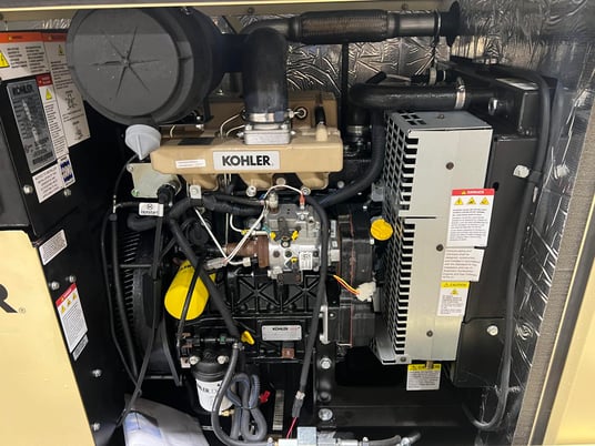 15 KW Kohler #15REOZK, Diesel Generator Set, Sound Attenuated, 120/240 Volts, 1PH, 5.5 hours, 2021, (4 - Image 6