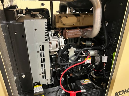 15 KW Kohler #15REOZK, Diesel Generator Set, Sound Attenuated, 120/240 Volts, 1PH, 5.5 hours, 2021, (4 - Image 10
