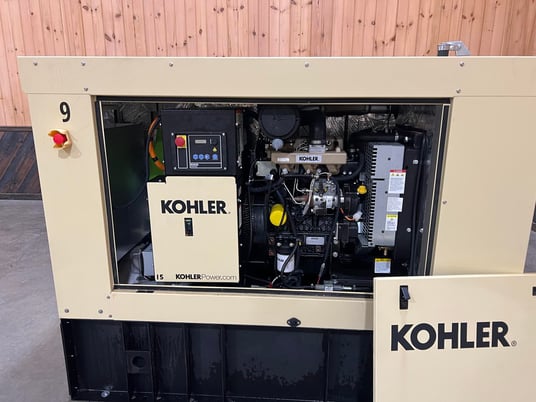 18 KW Kohler #15REOZK, Diesel Generator Set, Sound Attenuated, 120/240 Volts, 1PH, 6.5 hours, 2021 - Image 5