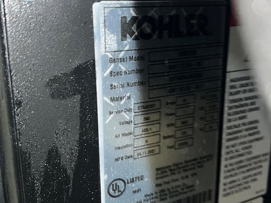 18 KW Kohler #15REOZK, Diesel Generator Set, Sound Attenuated, 120/240 Volts, 1PH, 6.5 hours, 2021 - Image 9