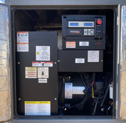 30 KW Generac #SD030, diesel generator set, 120/240 Volts, 1-phase, Kukje A2400T engine, sound attenuated - Image 3