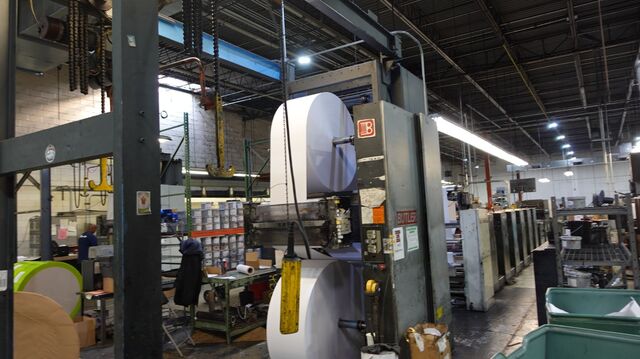 Stevens 6-Unit, Web Offset Press, 26" Web Width, Variable Cutoff - Image 2