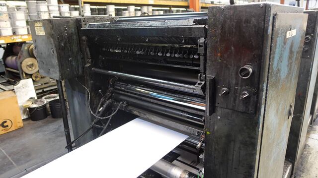 Stevens 6-Unit, Web Offset Press, 26" Web Width, Variable Cutoff - Image 5