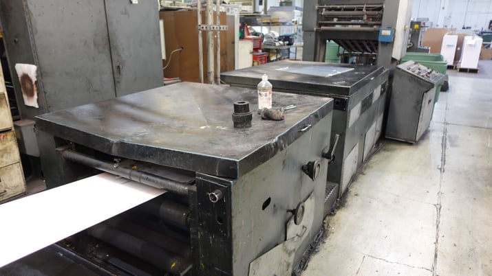Stevens 6-Unit, Web Offset Press, 26" Web Width, Variable Cutoff - Image 8