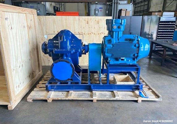 Ruhrpumpen #ZW-18x14x17(A), Split Case Pump, 8,000 GPM, 150 HP, TEFC, sngl-stage, Unused - Image 1