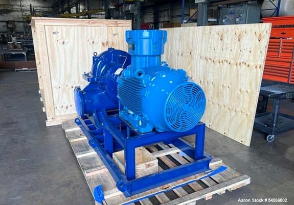 Ruhrpumpen #ZW-18x14x17(A), Split Case Pump, 8,000 GPM, 150 HP, TEFC, sngl-stage, Unused - Image 2