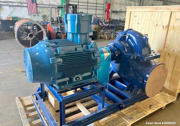 Ruhrpumpen #ZW-18x14x17(A), Split Case Pump, 8,000 GPM, 150 HP, TEFC, sngl-stage, Unused - Image 3