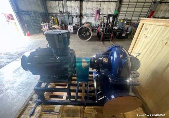 Ruhrpumpen #ZW-18x14x17(A), Split Case Pump, 8,000 GPM, 150 HP, TEFC, sngl-stage, Unused - Image 4