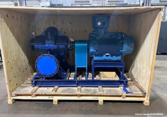 Ruhrpumpen #ZW-18x14x17(A), Split Case Pump, 8,000 GPM, 150 HP, TEFC, sngl-stage, Unused - Image 6