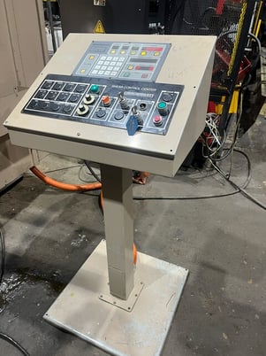 1/4" x 10' Cincinnati #250HS10, Hydraulic Power Squaring Shear, 48" backgauge, 32-70 SPM, 15 holddowns, 25 - Image 2