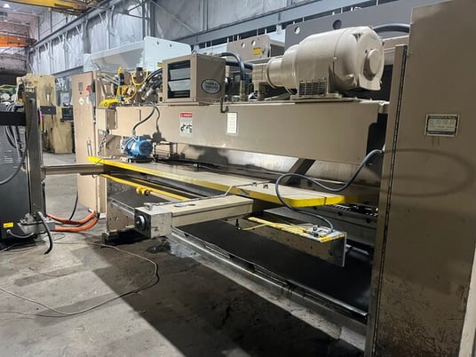 1/4" x 10' Cincinnati #250HS10, Hydraulic Power Squaring Shear, 48" backgauge, 32-70 SPM, 15 holddowns, 25 - Image 3