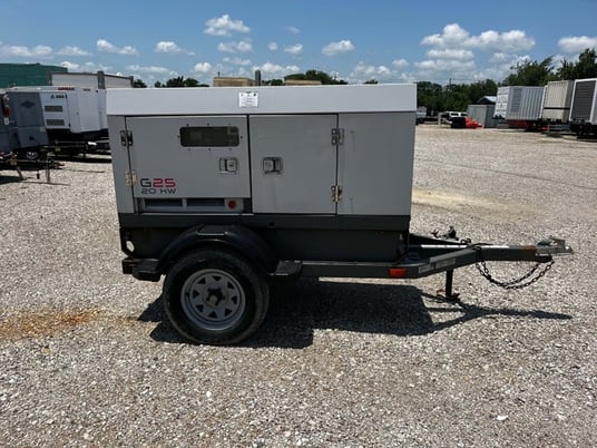20 KW Wacker Neuson #G25, Trailer Mounted, Tier 3, sound attenuated enclosure, 120/240/208/277/480 Volts - Image 1