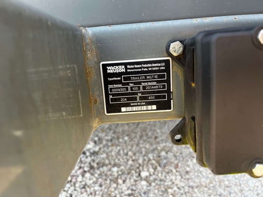 20 KW Wacker Neuson #G25, Trailer Mounted, Tier 3, sound attenuated enclosure, 120/240/208/277/480 Volts - Image 9