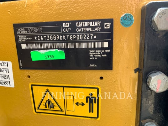 Caterpillar 300.9D, Crawler Excavator, 15 hours, S/N: TGP00227, 2021 - Image 5