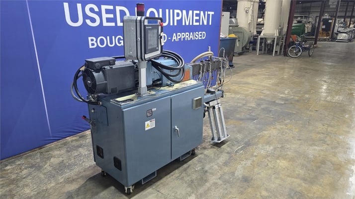.98" Krupp Werner #ZSK-25, extruder, 36:1 L/D, puller, side feeder, 9 barrel segments, 5 temp Control zones - Image 3