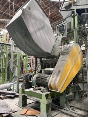 32" x 48" Sorema Previero #MU812H, wet granulator, 150 KW, 6 fly knives, 2 bed knives, 2011 - Image 1