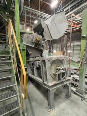 32" x 48" Sorema Previero #MU812H, wet granulator, 150 KW, 6 fly knives, 2 bed knives, 2011 - Image 3