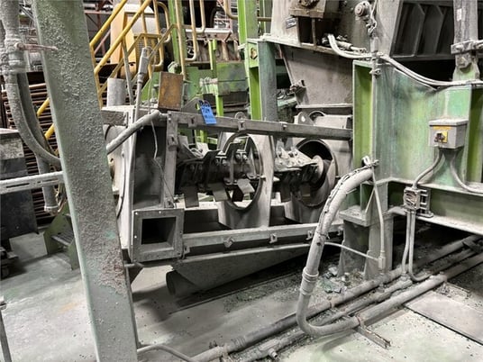 32" x 48" Sorema Previero #MU812H, wet granulator, 150 KW, 6 fly knives, 2 bed knives, 2011 - Image 4