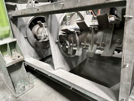 32" x 48" Sorema Previero #MU812H, wet granulator, 150 KW, 6 fly knives, 2 bed knives, 2011 - Image 7