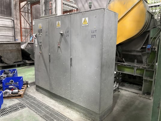 32" x 48" Sorema Previero #MU812H, wet granulator, 150 KW, 6 fly knives, 2 bed knives, 2011 - Image 8