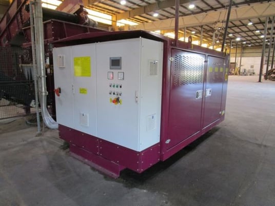 Husmann #HLll-1622, 63" x 89" dual shaft primary shredder, 2021 - Image 5