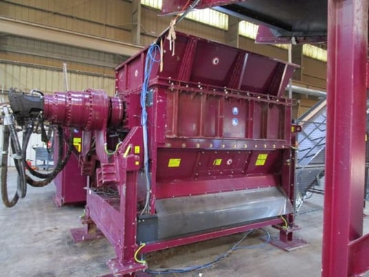 Husmann #HLll-1622, 63" x 89" dual shaft primary shredder, 2021 - Image 7