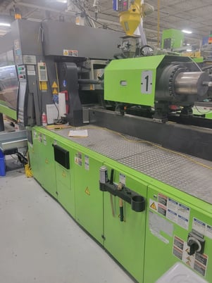 330 Ton, 24.72 oz., Victory #1350/330-SPEX, servo-hyd injection molding machine, tiebarless, 43.3" daylight - Image 4