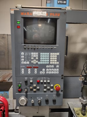 Mazak #VTC-30C, CNC vertical machining center, Mazatrol Plus Control, 65.3" X, 29.9" Y, 26" Z, 8000 RPM, 24 - Image 2