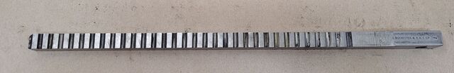 3/4" x 20" Davis, keyseater broach - Image 2