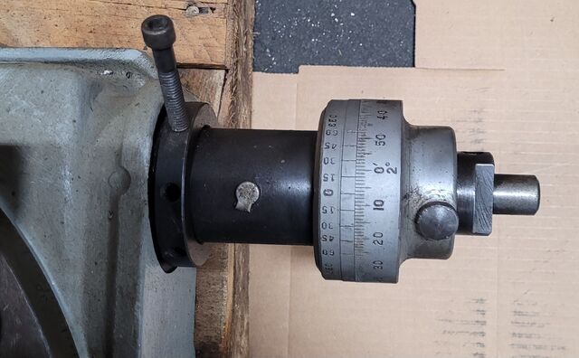 12" x 12" Troyke #DMT-15, cross slide rotary table, lot #3555-2 - Image 3